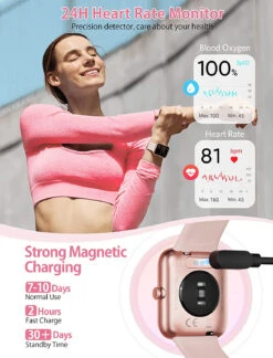 Montre Intelligente Fille Sport -Monde Electronique Montre connectee adolescent fille sport