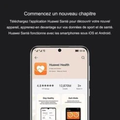 Montre Connectée Analogique Homme -Monde Electronique Montre connectee analogique Homme application