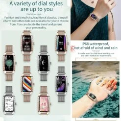 Montre Connectée Bracelet Fin Femme 14 Montre Connectée Bracelet Fin Femme -Monde Electronique Montre connectee bracelet Fin Femme frequence cardiaque 1