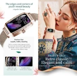 Montre Connectée Bracelet Fin Femme 13 Montre Connectée Bracelet Fin Femme -Monde Electronique Montre connectee bracelet Fin Femme heure