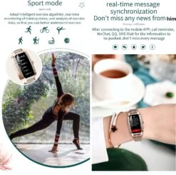 Montre Connectée Bracelet Fin Femme 12 Montre Connectée Bracelet Fin Femme -Monde Electronique Montre connectee bracelet Fin Femme muisque