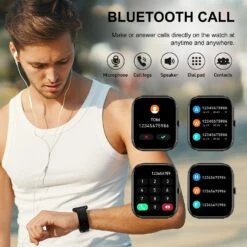 Montre Connectée étanche 100 Modes Sportifs -Monde Electronique Montre connectee etanche 100 modes sportifs appels bluetooth