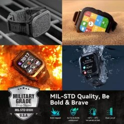 Montre Intelligente Performante Et étanche -Monde Electronique Montre connectee etanche performante 5 ATM