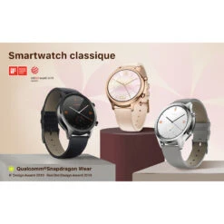 Montre Femme Sport Google Fit -Monde Electronique Montre connectee femme google fit 3 couleurs