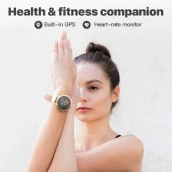 Montre Femme Sport Google Fit -Monde Electronique Montre connectee femme google fit sante