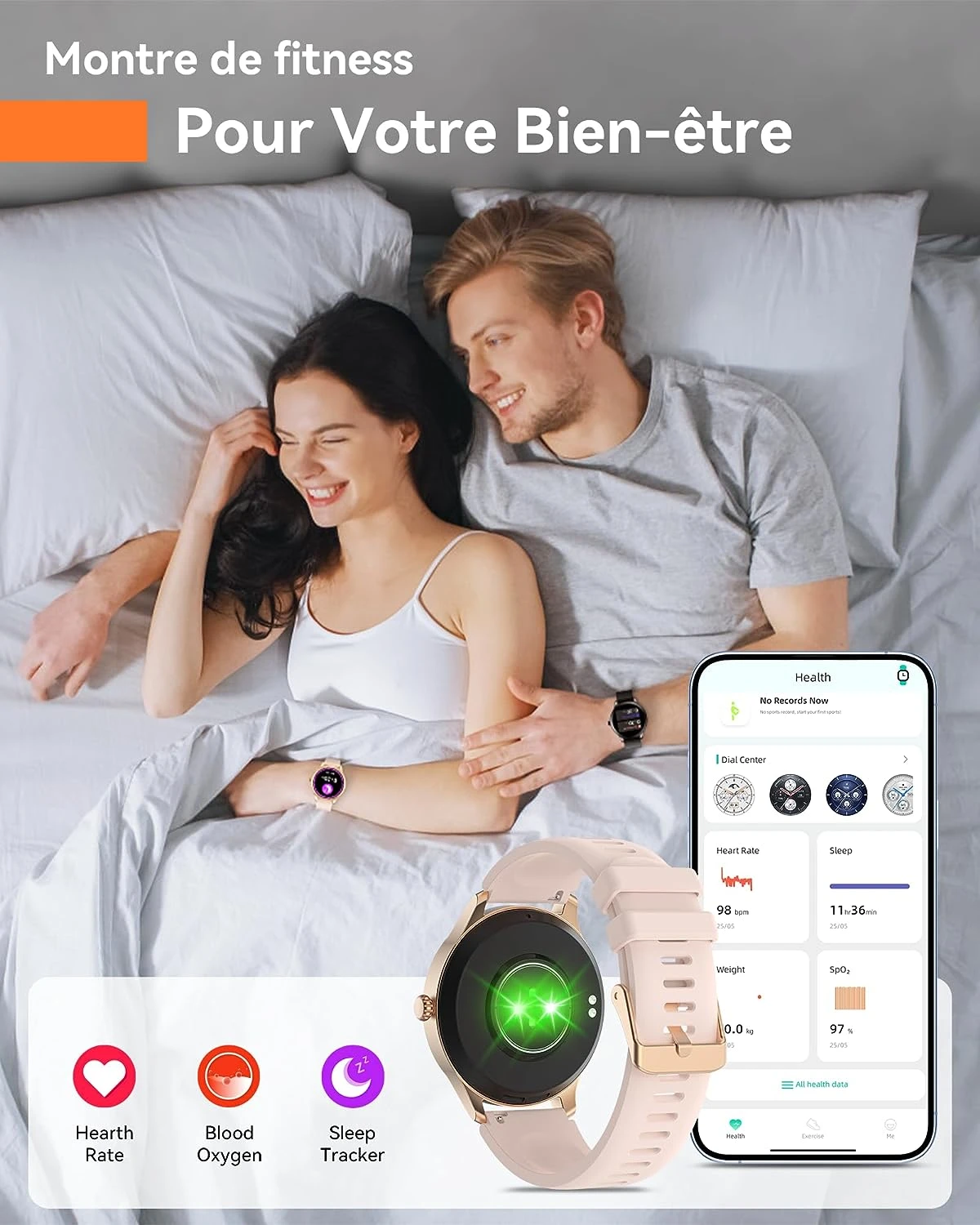 Smart Watch étanche Femme 7 Smart Watch étanche Femme – Image 5