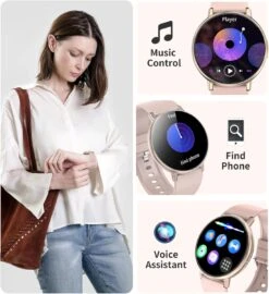 Montre Connectée Femme Santé Et Sport -Monde Electronique Montre connectee femme sante et sport fonctionnalites