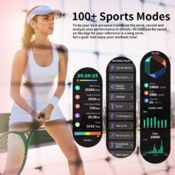 Montre Connectée Femme Santé Et Sport -Monde Electronique Montre connectee femme sante et sport modes sportifs