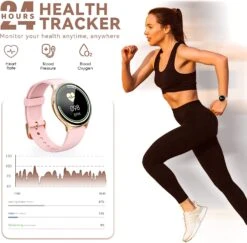 Montre Connectée Femme Température Corporelle -Monde Electronique Montre connectee femme temperature corporelle 24 sports