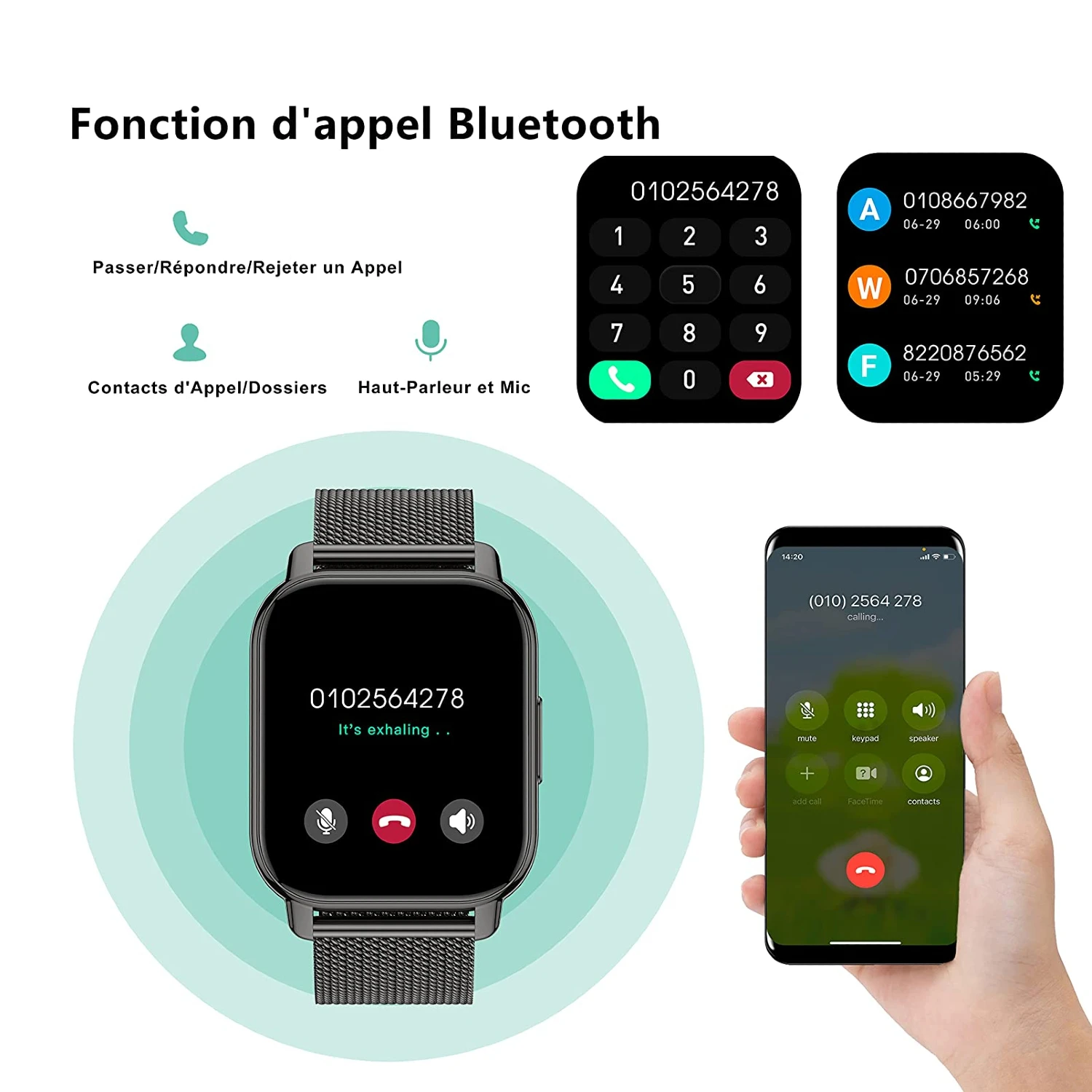 Montre Connectée Fille Et Garçon 4 Montre Connectée Fille Et Garçon – Image 2