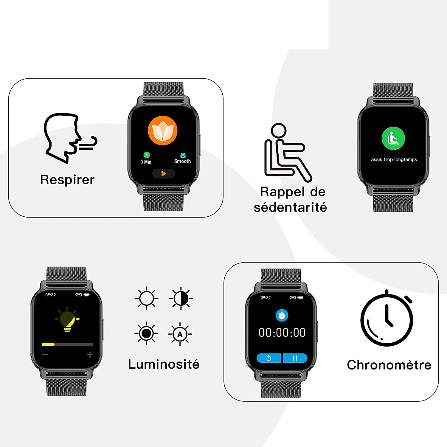 Montre Connectée Fille Et Garçon 7 Montre Connectée Fille Et Garçon – Image 5