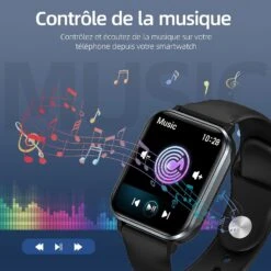 Montre Connectée Fréquence Cardiaque Et étanche 12 Montre Connectée Fréquence Cardiaque Et étanche -Monde Electronique Montre connectee frequence cardiaque et etanche musique