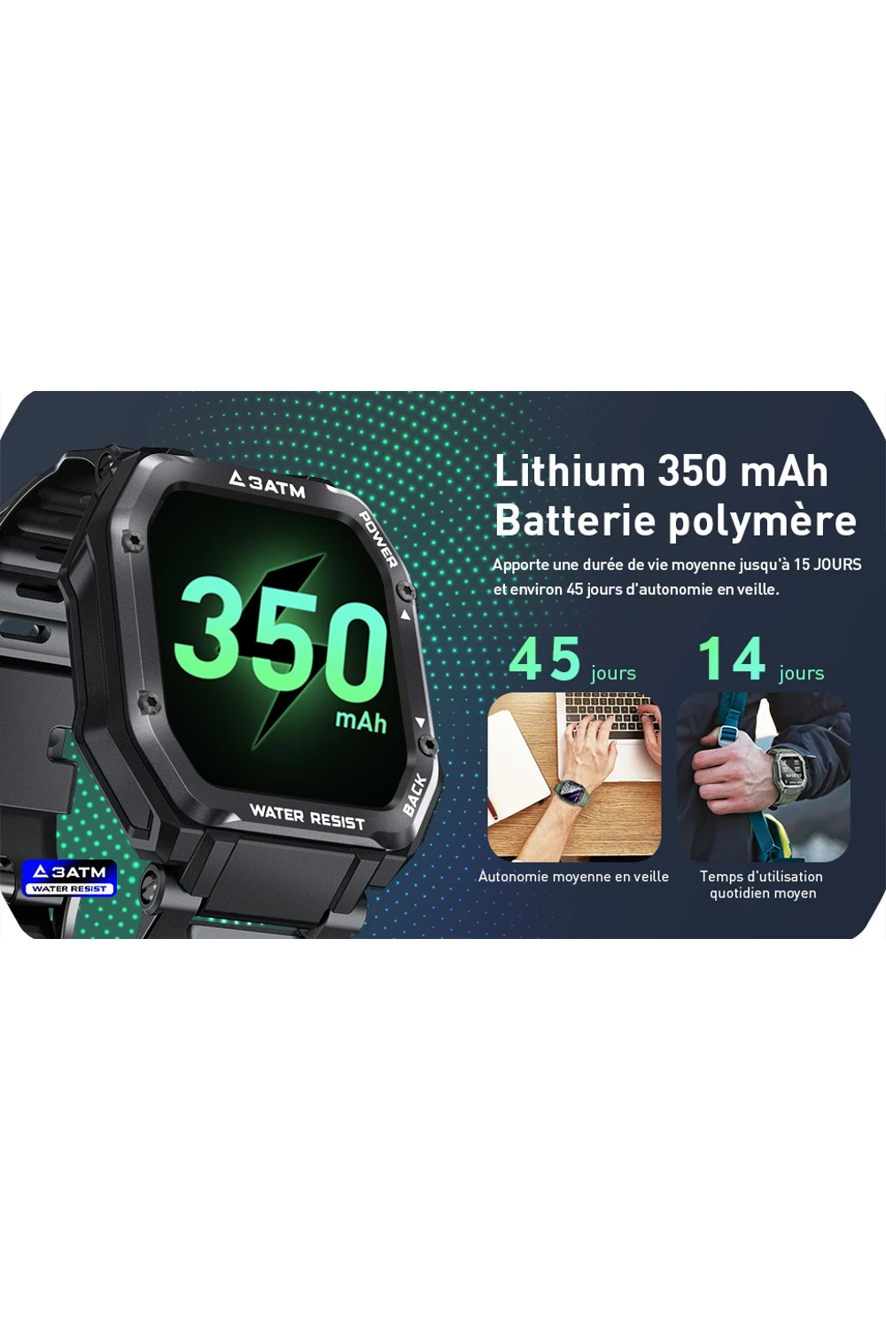 Montre Sport Homme Robuste 10 Montre Sport Homme Robuste – Image 8