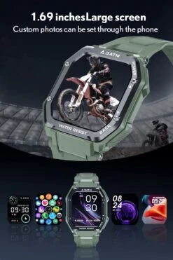 Montre Sport Homme Robuste 13 Montre Sport Homme Robuste -Monde Electronique Montre connectee homme Robuste intelligente