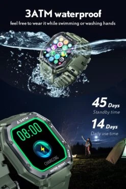 Montre Sport Homme Robuste 15 Montre Sport Homme Robuste -Monde Electronique Montre connectee homme Robuste waterproof