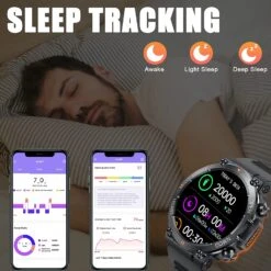 Smart Watch Montre Jeune Homme -Monde Electronique Montre connectee pour Jeune tracker de sommeil