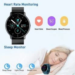 Montre Connectée Sport Running 9 Montre Connectée Sport Running -Monde Electronique Montre homme Sport Running surveille le sommeil