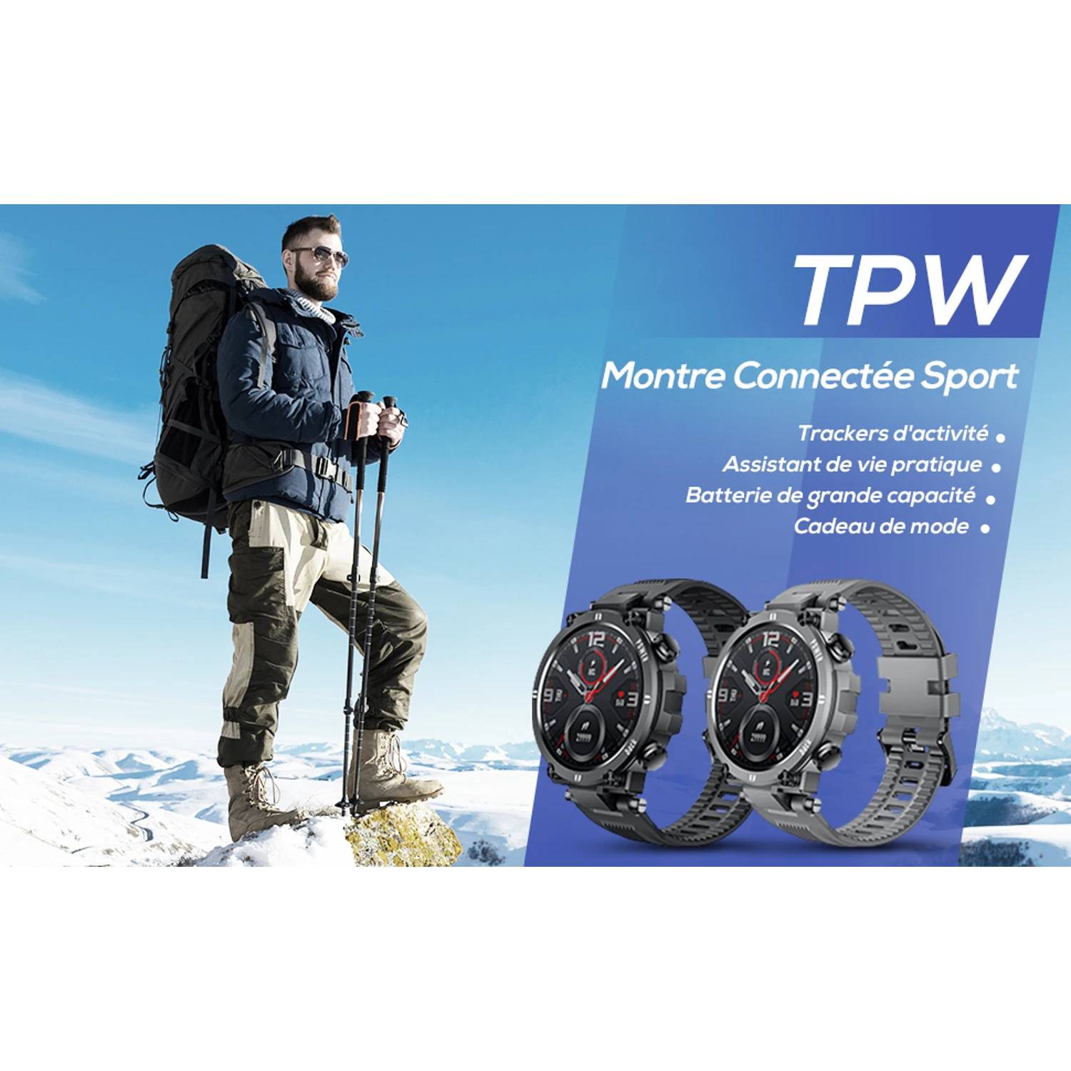 Montre Intelligente Sport Météo Homme 10 Montre Intelligente Sport Météo Homme – Image 8