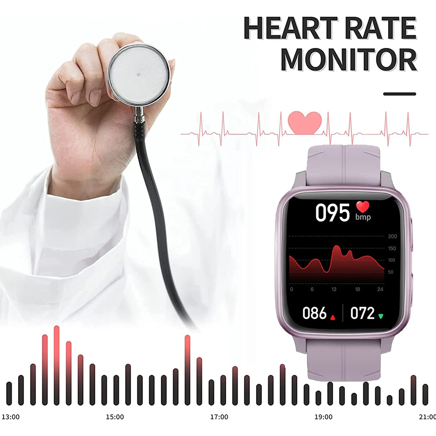 Montre Intelligente Femme Calories 4 Montre Intelligente Femme Calories – Image 2