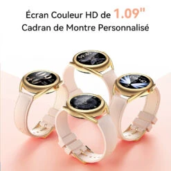 Montre Connectée Femme Fitness -Monde Electronique Montre intelligente femme fitness ecran