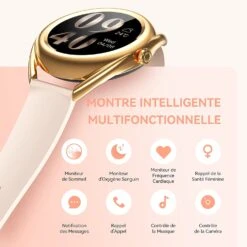 Montre Connectée Femme Fitness -Monde Electronique Montre intelligente femme fitness fonction