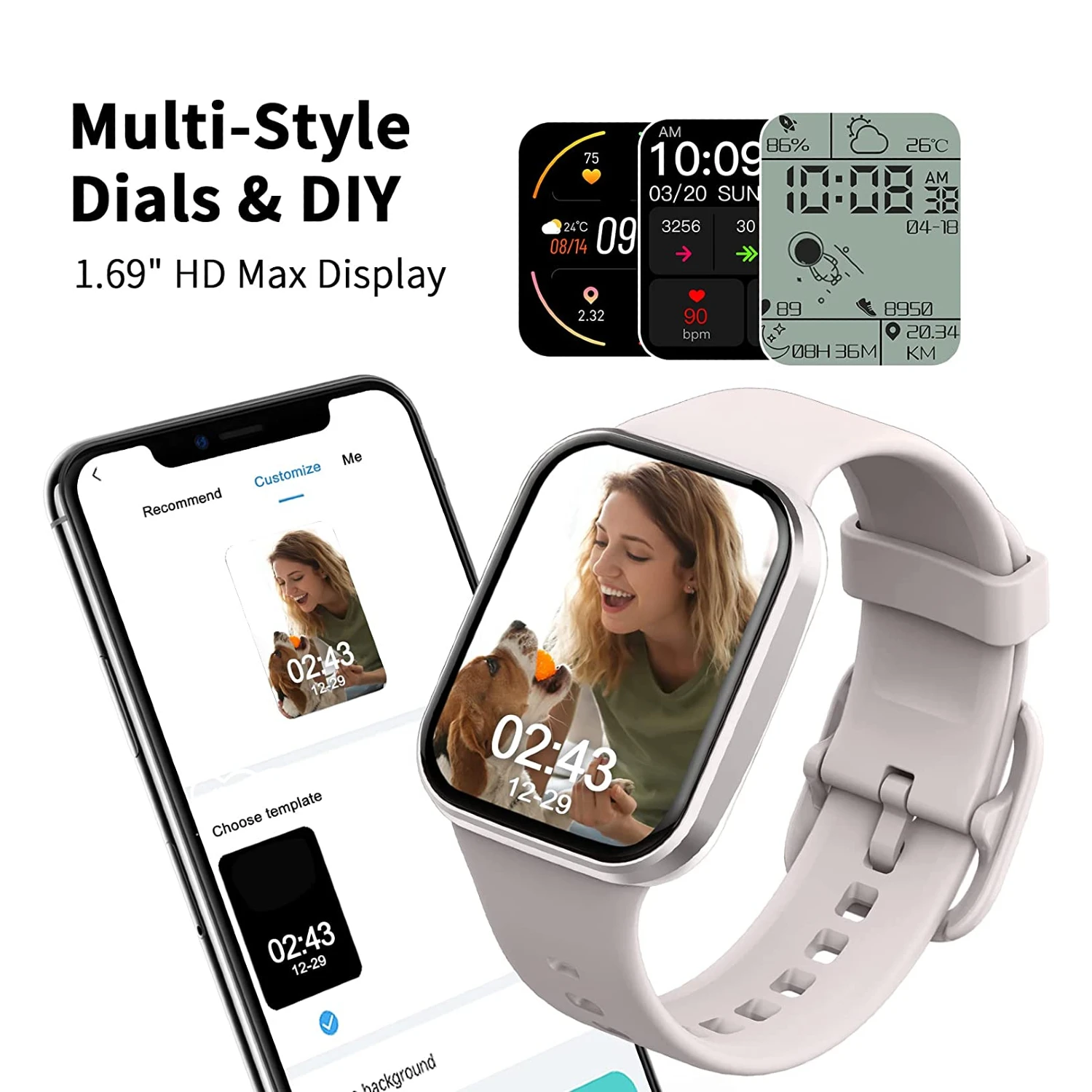 Montre Intelligente Pour Ados 4 Montre Intelligente Pour Ados – Image 2