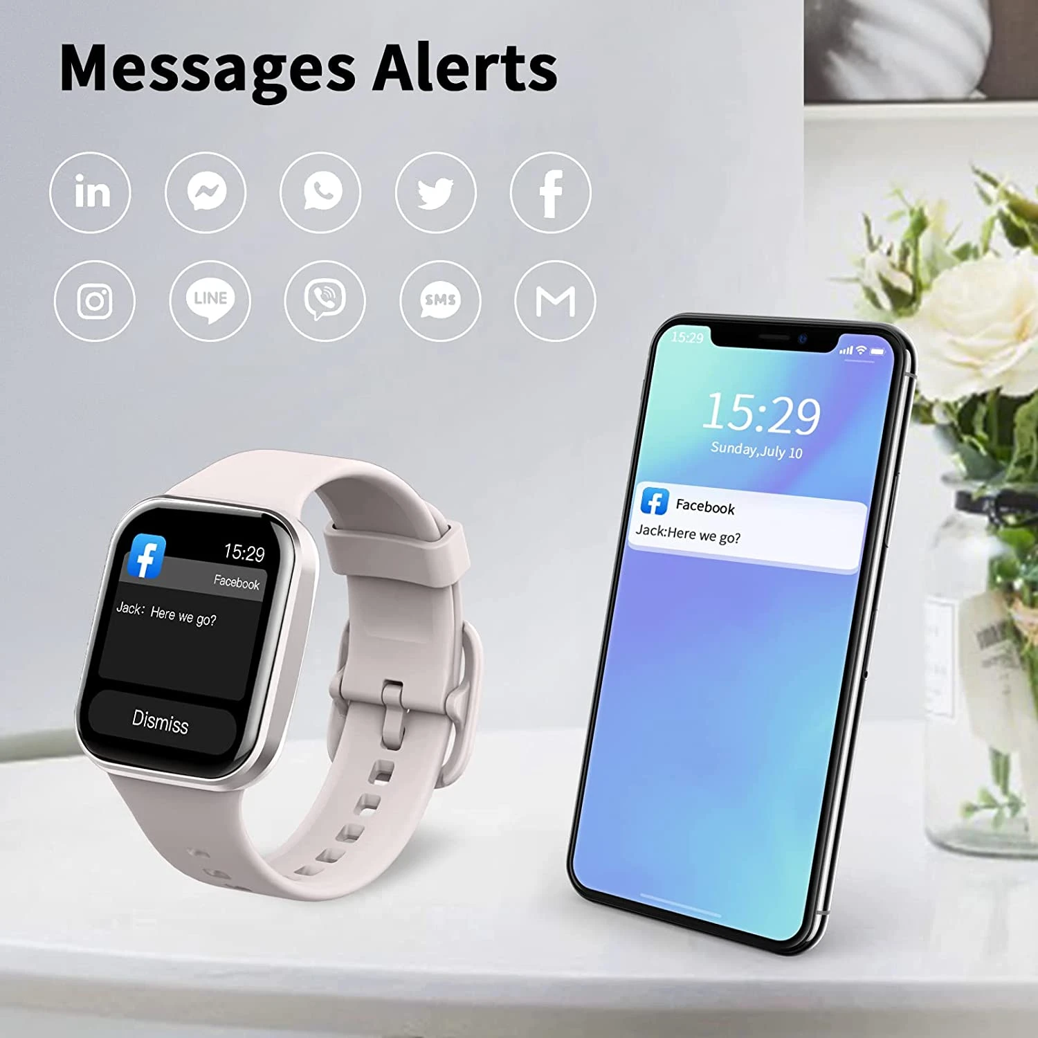 Montre Intelligente Pour Ados 5 Montre Intelligente Pour Ados – Image 3