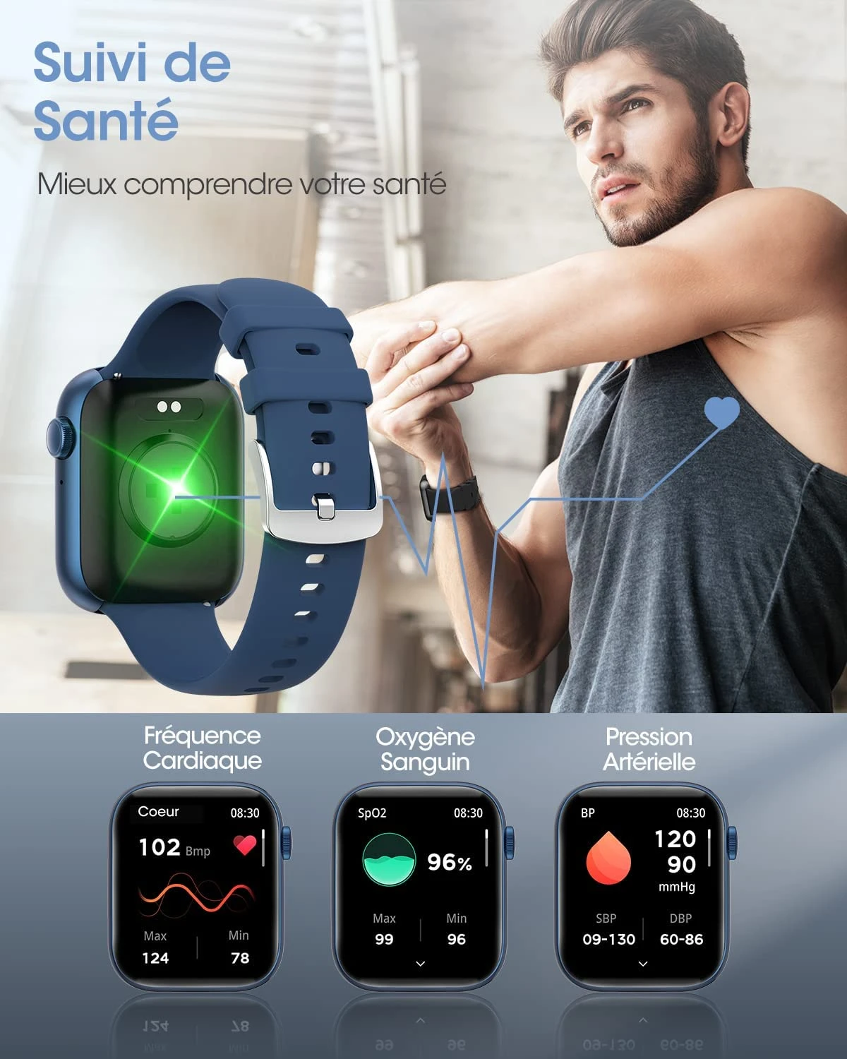 Montre Connectée Pour Jeunes Adultes 5 Montre Connectée Pour Jeunes Adultes – Image 3