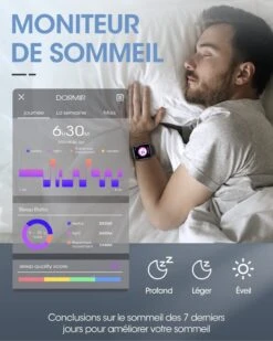 Montre Connectée Pour Jeunes Adultes 13 Montre Connectée Pour Jeunes Adultes -Monde Electronique Montre intelligente pour ados Kiqulov moniteur de sommeil 1