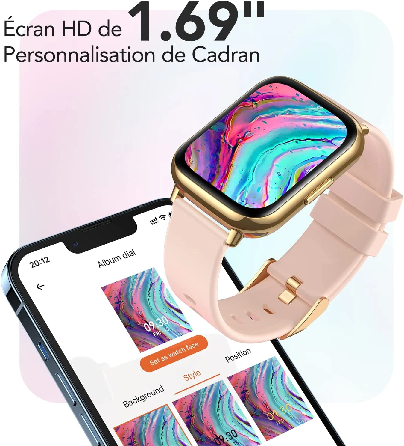 Montre Sport Femme Cardio 7 Montre Sport Femme Cardio – Image 5