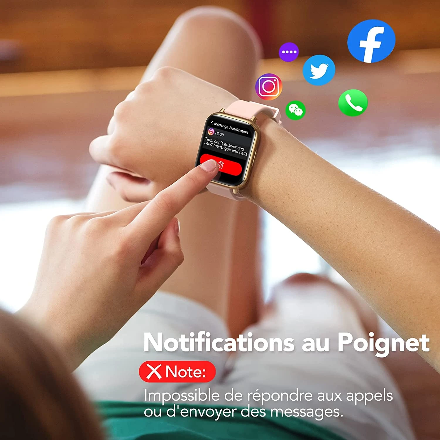 Montre Sport Femme Cardio 8 Montre Sport Femme Cardio – Image 6