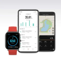 Montre Sport Femme Carré -Monde Electronique Montre sport Femme Carre application