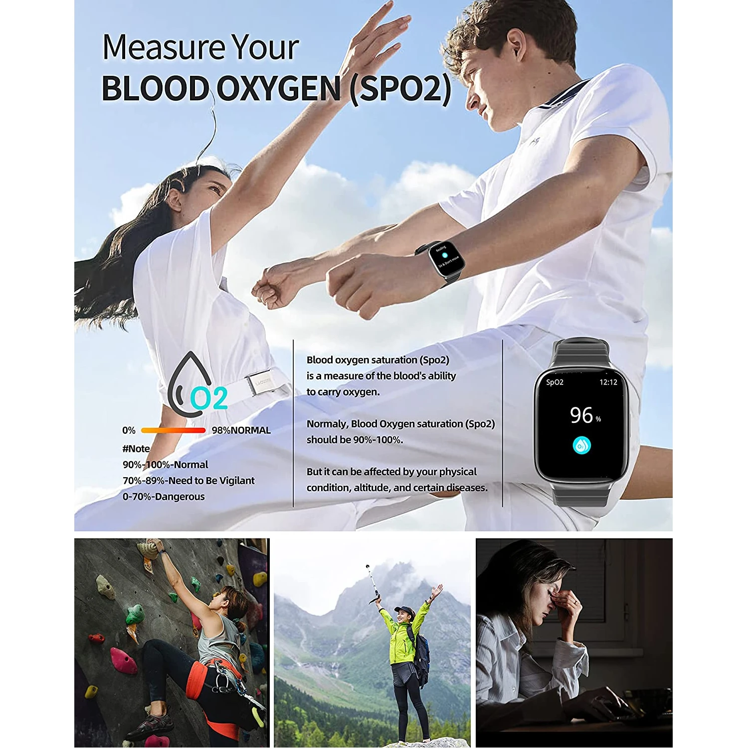 Montre Connectée Femme Multisport 5 Montre Connectée Femme Multisport – Image 3