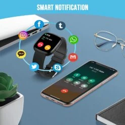 Montre Connectée Sportive Course à Pied -Monde Electronique Montre sport Homme Course a pied notifications intelligente