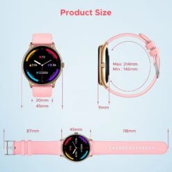 Montre Sport Femme Cardiofréquencemètre -Monde Electronique Montre sport femme Cardiofrequencemetre taille