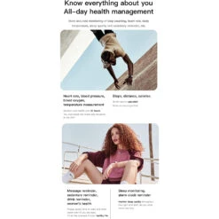 Montre Connectée Femme Podomètre -Monde Electronique Montre sport femme Podometre femme