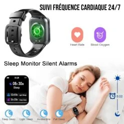 Montre Sport Homme Fréquence Cardiaque -Monde Electronique Montre sport homme frequence cardiaque sommeil