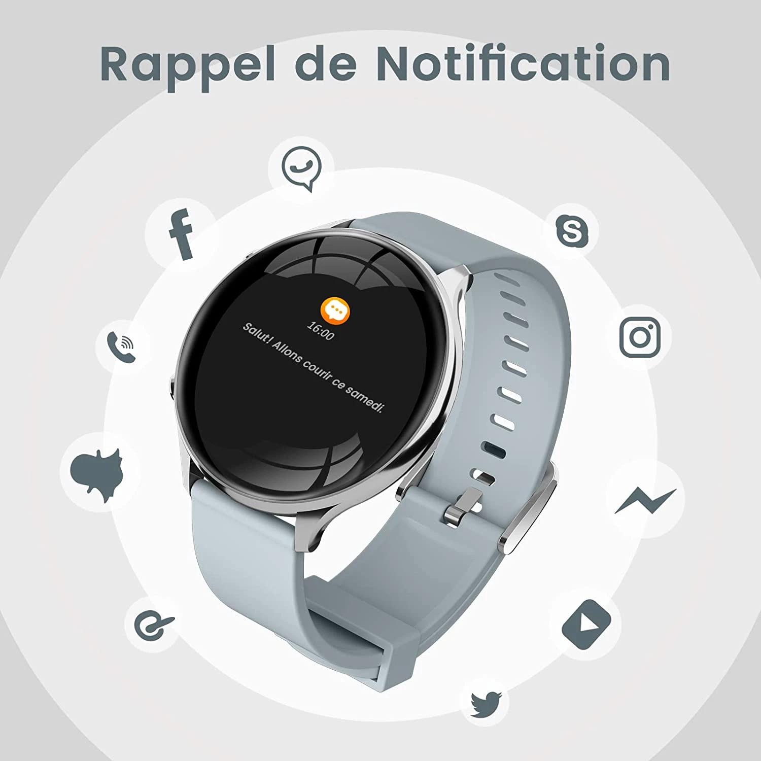 Montre Sport Pour Femmes Santé 5 Montre Sport Pour Femmes Santé – Image 3