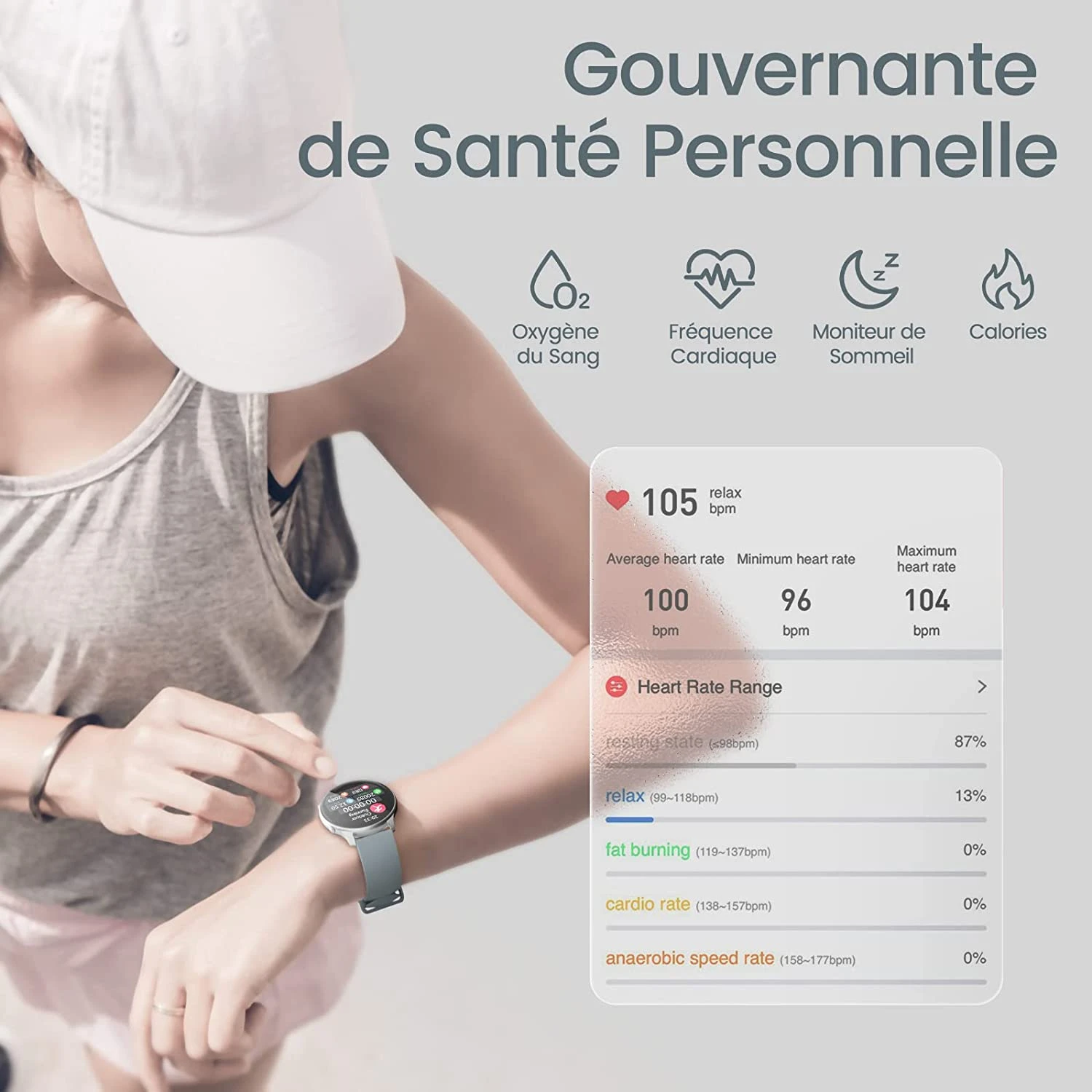 Montre Sport Pour Femmes Santé 4 Montre Sport Pour Femmes Santé – Image 2