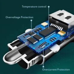 NEW’C Lot De 2 Chargeurs Voitures -Monde Electronique NEWC Lot de 2 chargeurs voitures protection integree