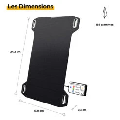 Petit Chargeur Solaire Pour Téléphones Et Autres 11 Petit Chargeur Solaire Pour Téléphones Et Autres -Monde Electronique Petit Chargeur Solaire dimensions