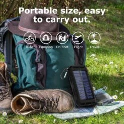 Petite Batterie Chargeur Solaire -Monde Electronique Petite Batterie Chargeur Solaire portable