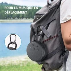 Petite Enceinte Bluetooth Portable -Monde Electronique Petite Enceinte Bluetooth Portable sac a dos