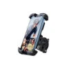 Porte Téléphone Guidon Moto Et Vélo -Monde Electronique Porte Telephone Guidon Moto et Velo noir 1