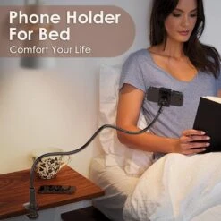 Porte Téléphone Long Bras Flexible -Monde Electronique Porte Telephone Long Bras Flexible pratique