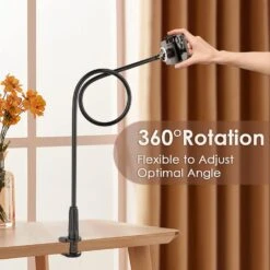 Porte Téléphone Long Bras Flexible -Monde Electronique Porte Telephone Long Bras Flexible rotation