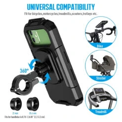 Porte Téléphone Scooter Et Moto -Monde Electronique Porte Telephone Scooter et Moto grande compatibilite