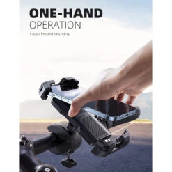 Porte Smartphone Vélo Robuste -Monde Electronique Porte Velo Robuste 1 main