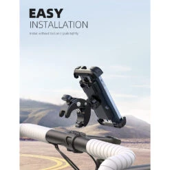 Porte Smartphone Vélo Robuste -Monde Electronique Porte Velo Robuste facile