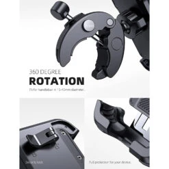 Porte Smartphone Vélo Robuste -Monde Electronique Porte Velo Robuste rotation